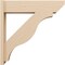 Ekena Millwork 7 1/2-in W x 30-in D x 30-in H Funston Slat Rough Cedar Woodgrain TimberThane Outlooker, Primed Tan OUTUR075X30X30FST24RCPR - alternate 6